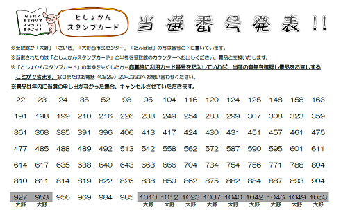 2018当選番号小